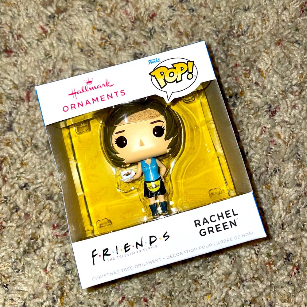 Hallmark Christmas Ornament Funko Pop! Friends Rachel Green Exclusive Resin 2021
